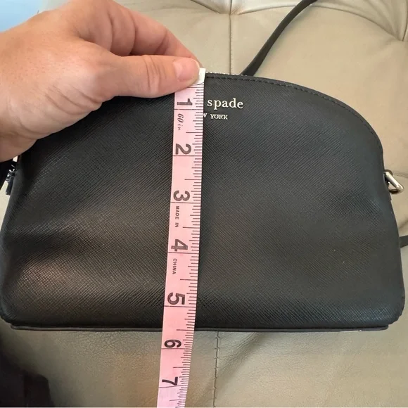 Kate Spade Black Crossbody Bag with Gold Chain - Picture 5 of 10